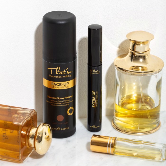 That'so Face Up & HD Face Brush & Extra-Up Mascara Kit (3 Proϊonta) - Light Nude